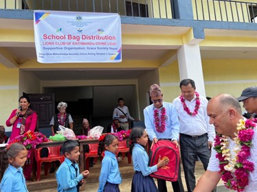 School Bag Distribution (Lions club)